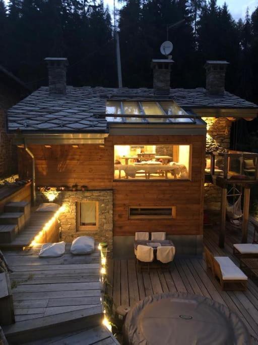 La Baita Nel Bosco Морже Экстерьер фото